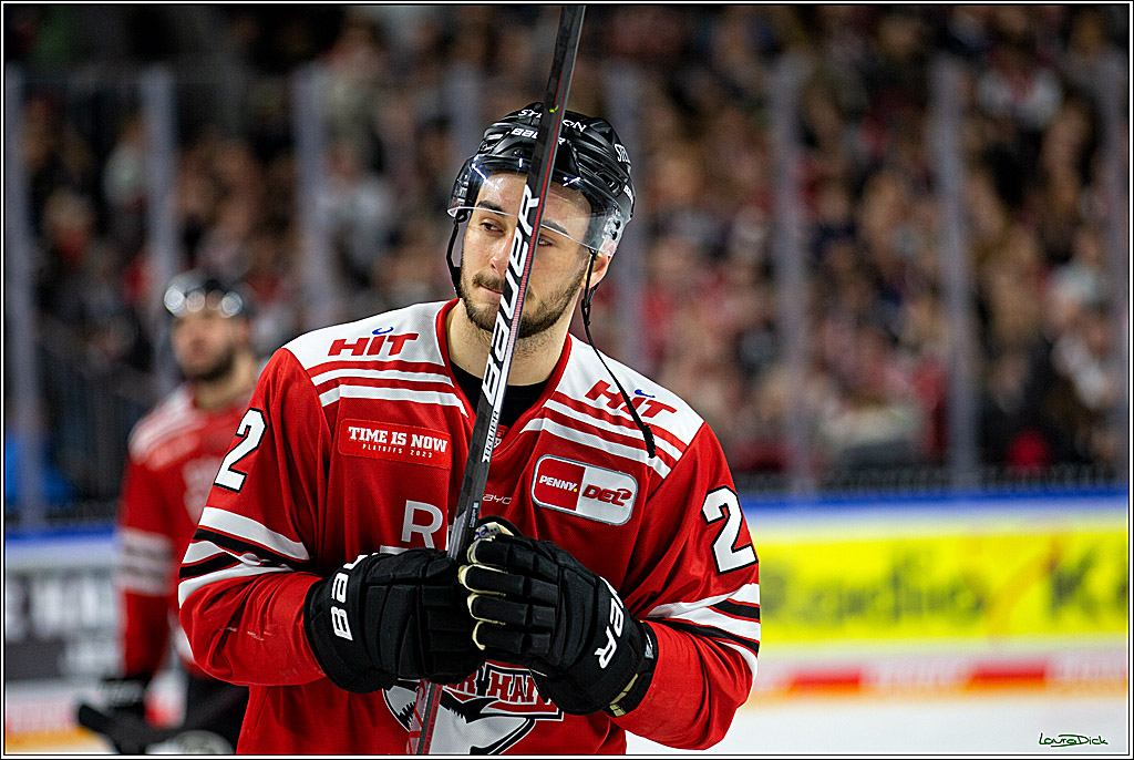 PENNY DEL; Koelner Haie-Adler Mannheim; Koeln, 17.03.2023